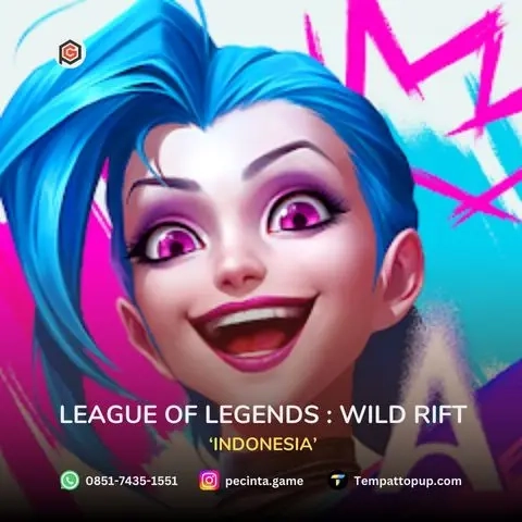 Top up LOL Wild Rift Indonesia